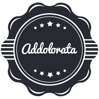 Addolorata badge logo