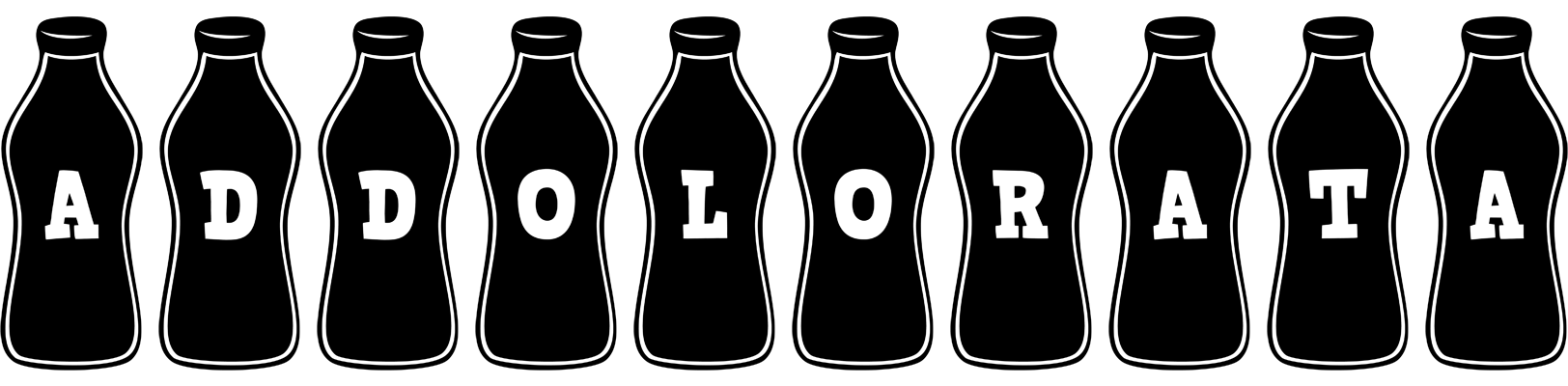 Addolorata bottle logo