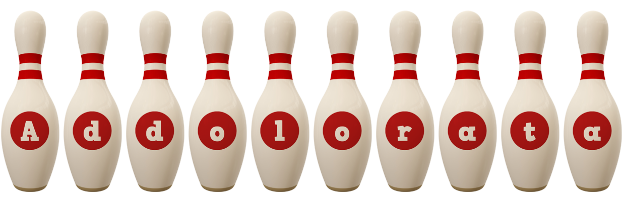 Addolorata bowling-pin logo