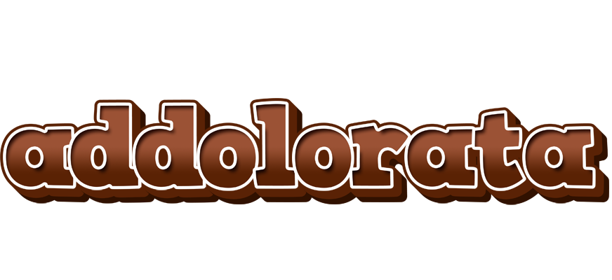 Addolorata brownie logo