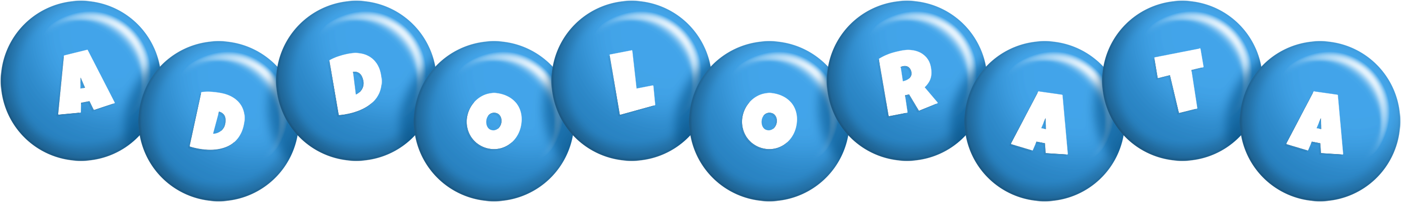 Addolorata candy-blue logo