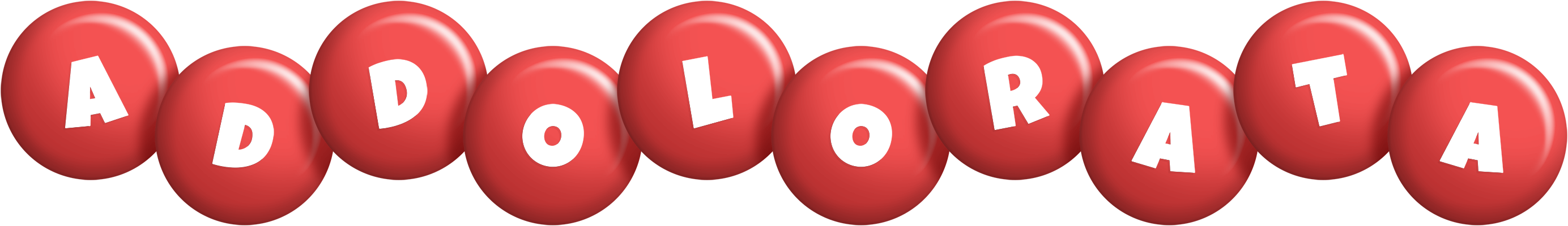 Addolorata candy-red logo