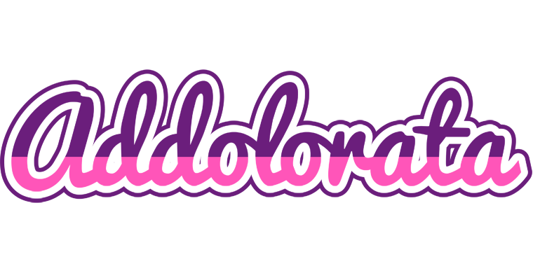 Addolorata cheerful logo