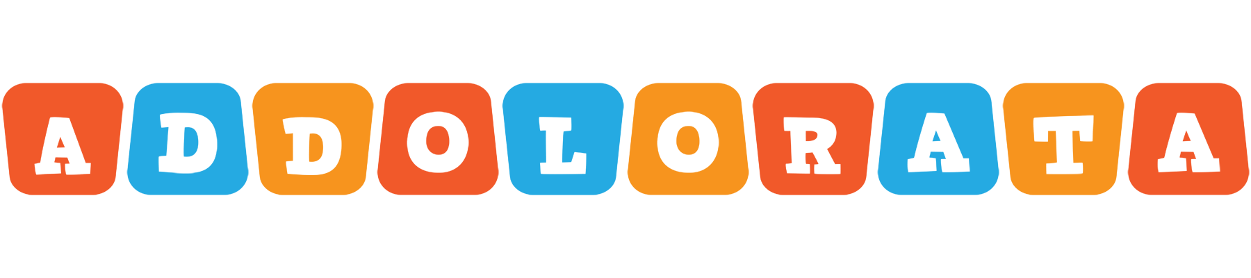 Addolorata comics logo