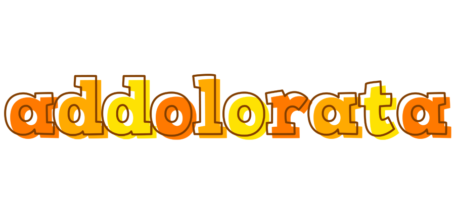 Addolorata desert logo