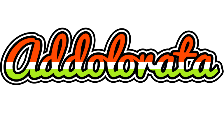 Addolorata exotic logo
