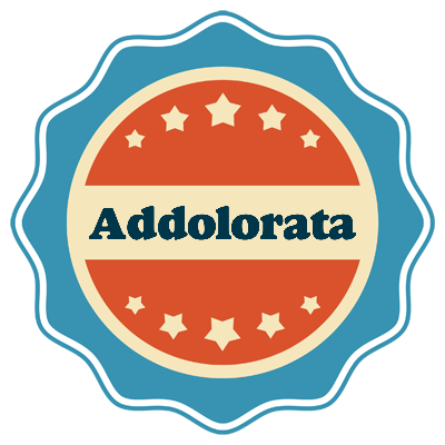 Addolorata labels logo