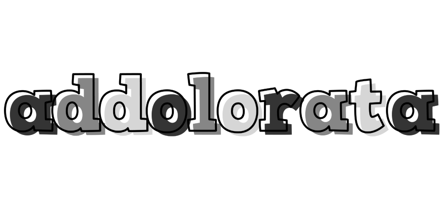 Addolorata night logo