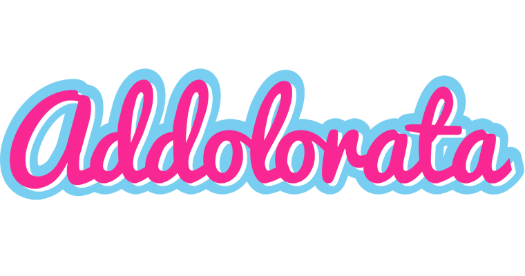 Addolorata popstar logo