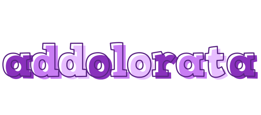 Addolorata sensual logo