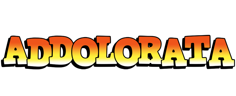 Addolorata sunset logo