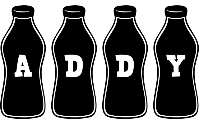 Addy bottle logo