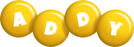 Addy candy-yellow logo