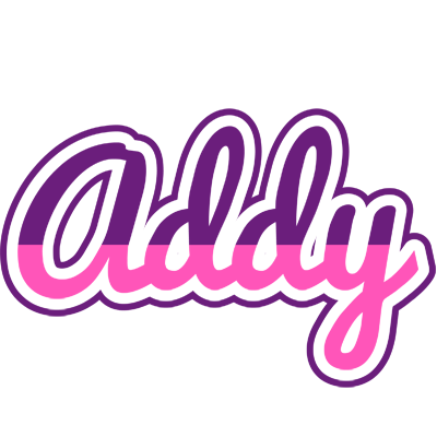 Addy cheerful logo
