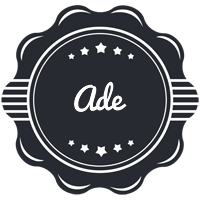 Ade badge logo