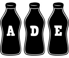 Ade bottle logo