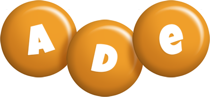 Ade candy-orange logo