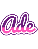 Ade cheerful logo