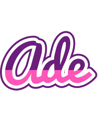 Ade cheerful logo