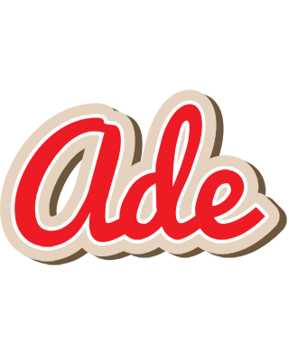 Ade chocolate logo