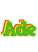 Ade crocodile logo