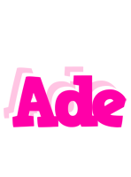 Ade dancing logo