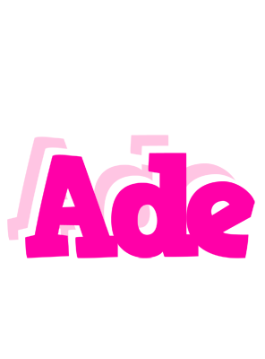 Ade dancing logo