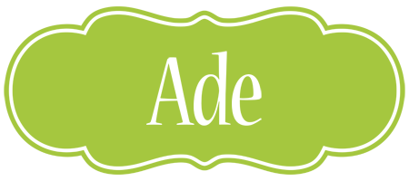 Ade family logo