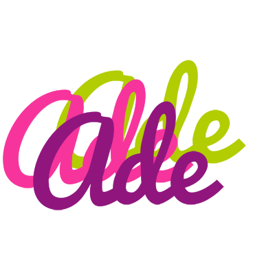 Ade flowers logo