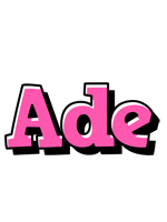 Ade girlish logo