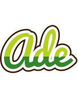 Ade golfing logo