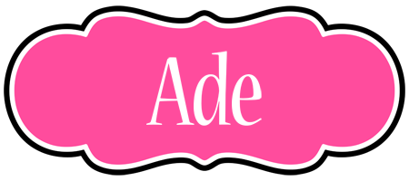 Ade invitation logo