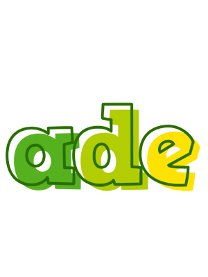 Ade juice logo