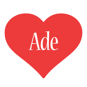 Ade love logo