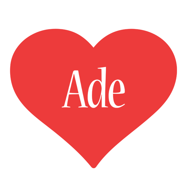 Ade love logo