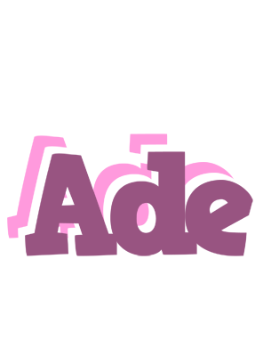 Ade relaxing logo