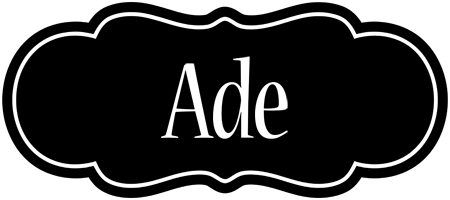 Ade welcome logo