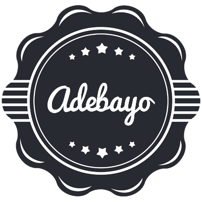 Adebayo badge logo