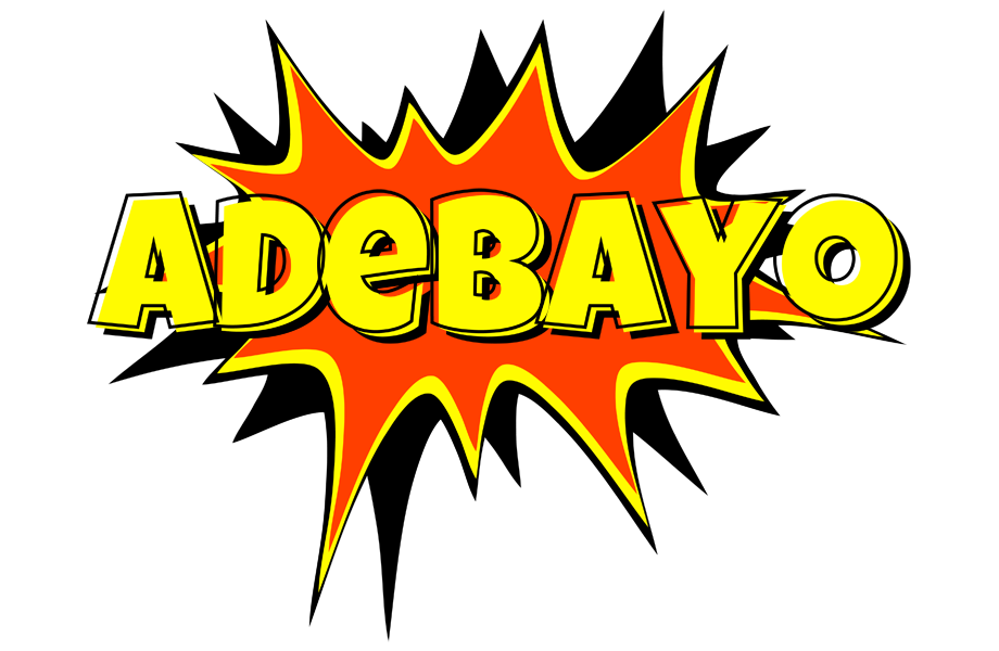 Adebayo bazinga logo