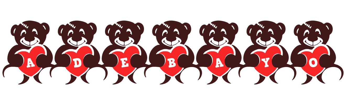Adebayo bear logo
