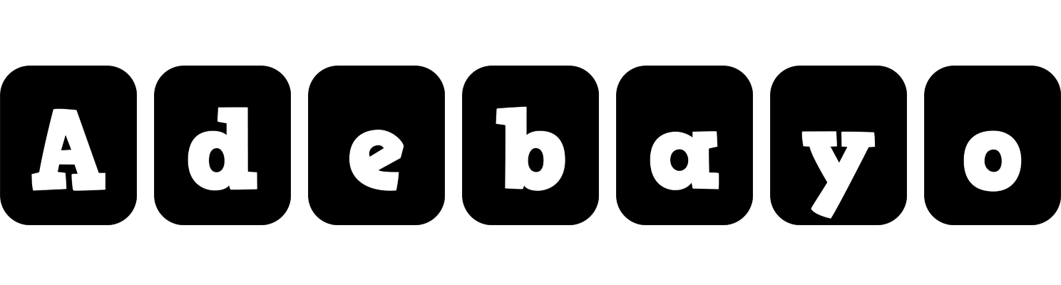 Adebayo box logo