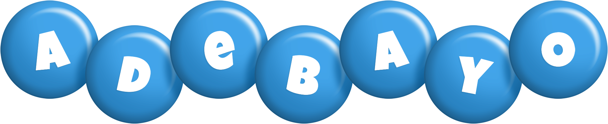 Adebayo candy-blue logo