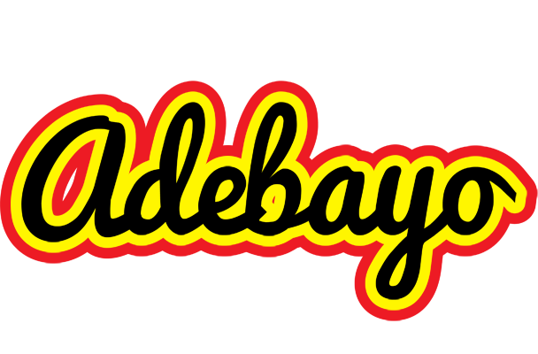 Adebayo flaming logo