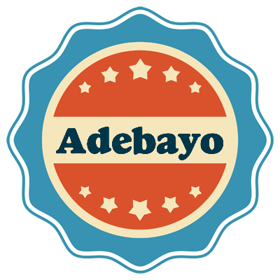 Adebayo labels logo