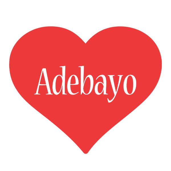 Adebayo love logo