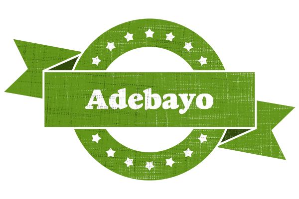 Adebayo natural logo