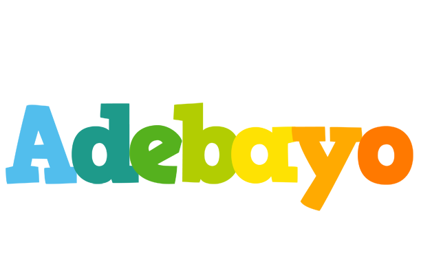 Adebayo rainbows logo