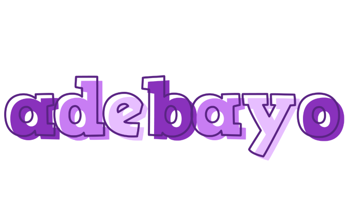 Adebayo sensual logo
