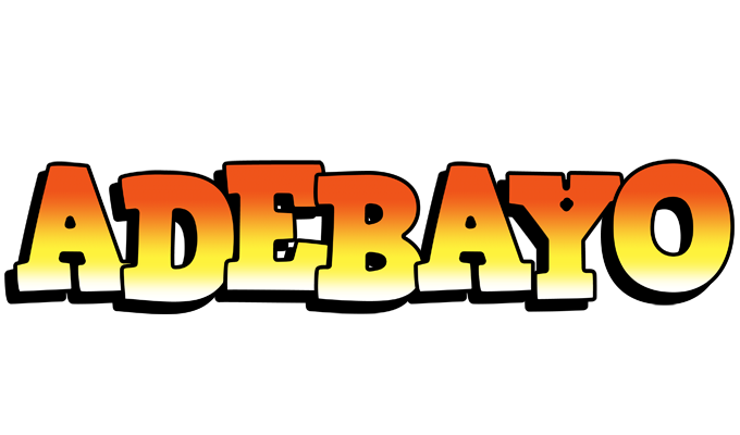 Adebayo sunset logo