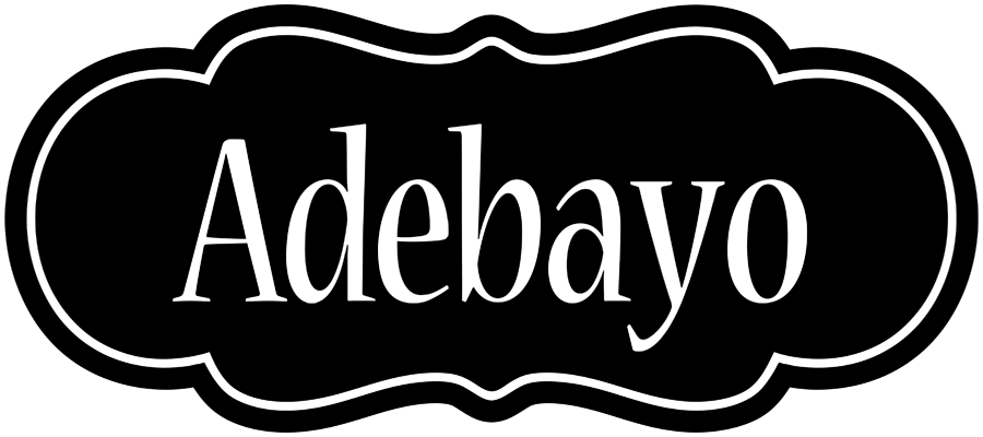 Adebayo welcome logo